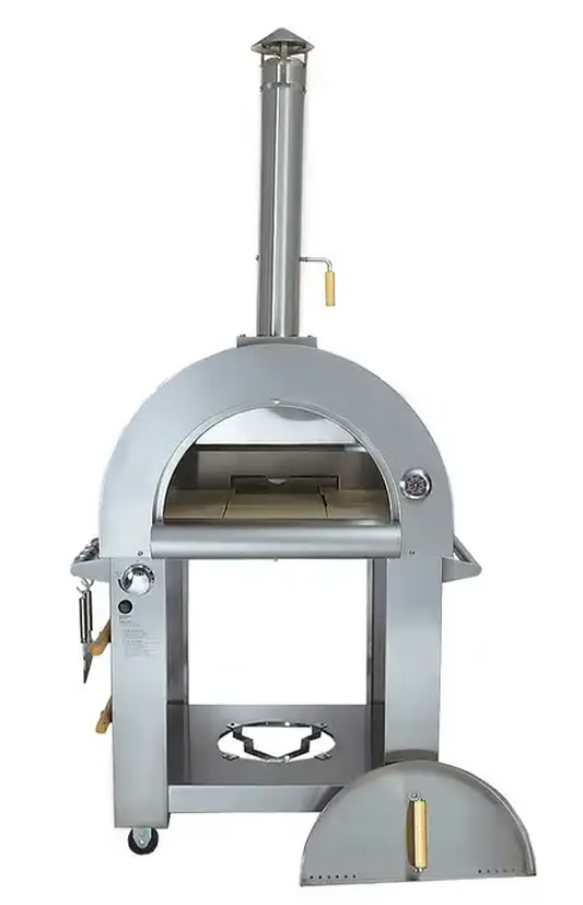 KoKoMo Grills 32″ Dual-Fuel Gas or Wood-Fired  Pizza Oven